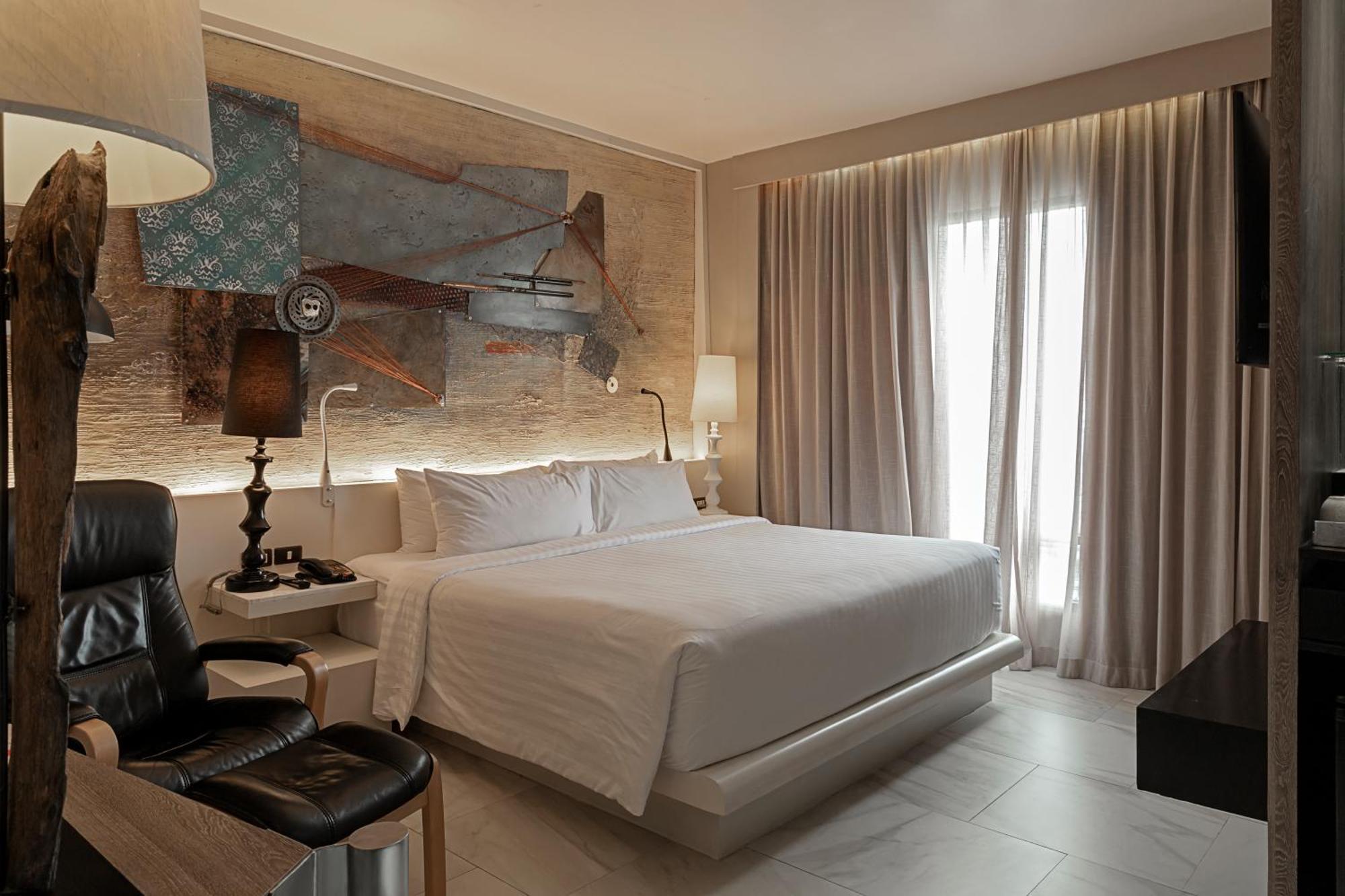 Estudio con 1 cama extragrande